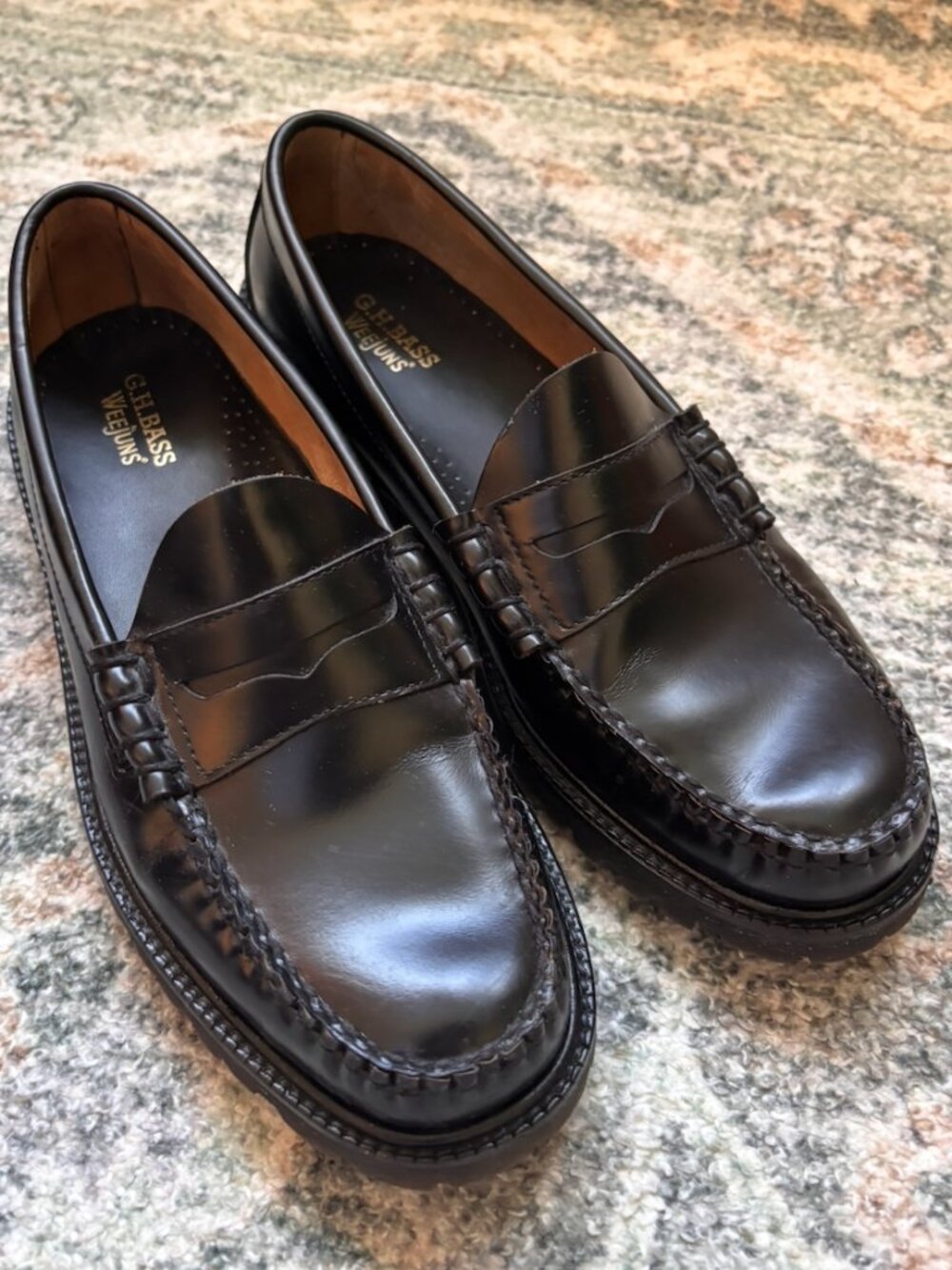 G.H. Bass Weejuns Larson Lug Loafers